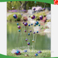 Large Stainless Seel Gazing Color Spheres Blue& Purple & Rainbow color